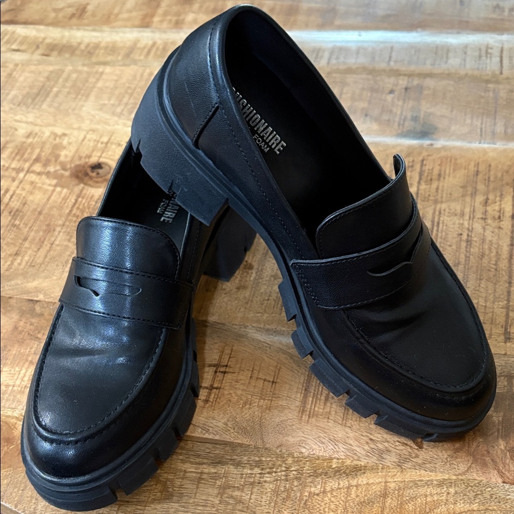 Black Cushionaire Loafers for Women